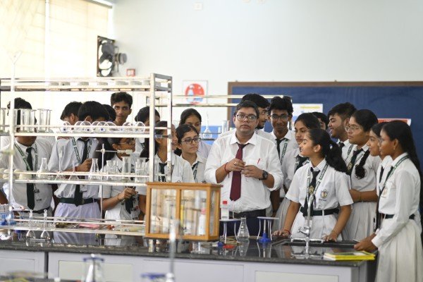 Delhi Public School Rampurhat campus main building in Birbhum West Bengal